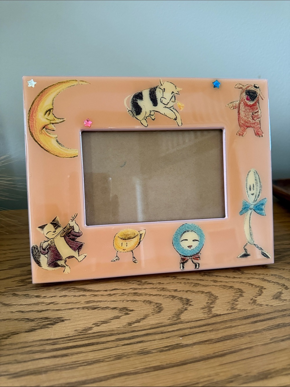 Vintage Dolce Mia Hey Diddle Diddle Nursery Picture Frame